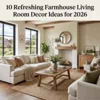 10 Refreshing Farmhouse Living Room Decor Ideas for 2026