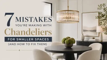 7 Mistakes You’re Making with Chandeliers for Smaller Spaces (And How to Fix Them)