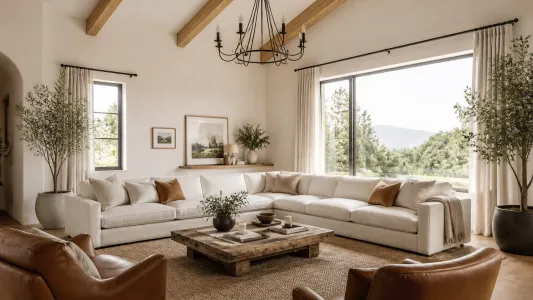 Modern Farmhouse Living Room Decor Ideas: Rustic Charm for 2026