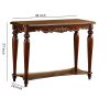 Bunbury Traditional Sofa Table, Cherry