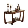 Crystal Falls Transitional Style Sofa Table
