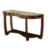 Crystal Falls Transitional Style Sofa Table