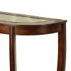 Crystal Falls Transitional Style Sofa Table