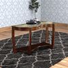 Crystal Falls Transitional Style Sofa Table
