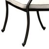 CHARISSA Transitional Arm Chair, Pack Of Two, Antique Black