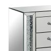 Nysa End Table, Mirrored