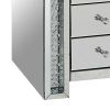 Nysa End Table, Mirrored
