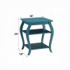 Becci End Table, Teal