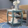 Becci End Table, Teal