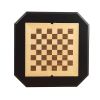 Wooden Chess Game TableWith One Drawer, Black