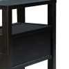 Amiable Chairside Table, Dark Espresso