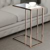 Minimalistic  designed Wooden Chairside Table, Black