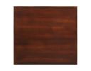 Wooden End Table with One Drawer and One Shelf, Walnut Brown
