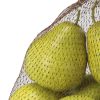 Decorative 6 Piece Artificial Pear in Plastic Net Bag, Green