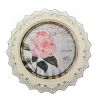 4 Piece Transitional Plate Design Wall Decor with Nature Theme, Multicolor
