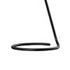 Desk Lamp with Pendulum Style and Flat Saucer Shade, Black