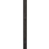 Eli 60 Inch Tiffany Style Floor Lamp, Glass Shade, Metal Base, Antique Bronze
