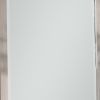 Bran 36 x 36 Modern Square Dresser Mirror, Pine Wood, Light Brown