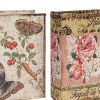 Anya Set of 4 Artisanal Boxes for Accessories, Book Inspired Look, Floral