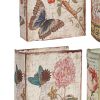 Anya Set of 4 Artisanal Boxes for Accessories, Book Inspired Look, Floral