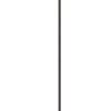 Cyan 65 Inch Adjustable Metal Arc Floor Lamp, White Mica Shade, Dark Bronze