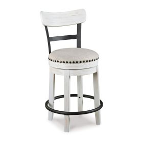 Zane Swivel 24.5 Inch Counter Stool Chair