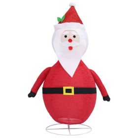 Santa Claus Figurine Christmas Decoration, USB, LED, Red White 24 Inch