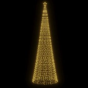 Outdoor Christmas Tree Light Decoration, 1554 Warm White LEDs, 16ft