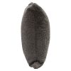 Wily Accent Pillow Set of 2, 16 Inch Square, Charcoal Black Boucle