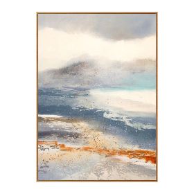 Abstract Golden Sun Canvas Painting Flowing Big Paint Posters  Fashion Tableaux Living Room Nordic Wall Art Decor Tableaux