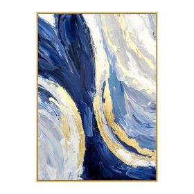Hot Selling Artist Hand-painted High Quality Abstract Oil Painting on Canvas Handmade Beautiful Light ColorsOil Painting No Frame