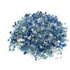 Fire Glass, 10 LBS / 4.5 KG Fireplace Rocks, 1/2-Inch / 12.7 mm Reflective Firepit Glass Rock