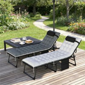 Folding lounge chair, courtyard chair, outdoor chair, (Chair only)