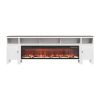 Fireplace TV Stand, Farmhouse Fireplace TV Stand for TVs up to 100 inch