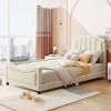 Twin Size Upholstered Daybed with Classic