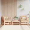 Garden Chair Beige, Pine