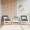Garden Chair White, Anthracite