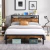 King Size Metal Platform Bed Frame with