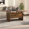 Coffee Table Smoked Oak Engineered Wood Medium