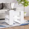 Coffee Table High gloss white Engineered wood Compact
