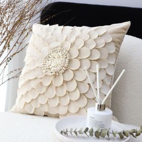 SOGA 45cm Sunflower Pillow Cover