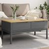 Coffee Table Grey Solid pine wood