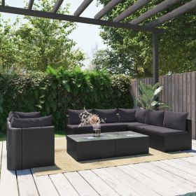 Garden Sofa Black