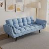57 "blue sofa Soft two armrests throw
