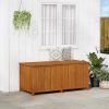 Storage Box Natural Wood Solid Acacia wood 68.9 x 31.5 x 29.5 in