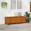 Storage Box Oiled solid acacia wood 68.9 in x 19.7 in x 22.8 in