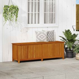 Storage Box Oiled solid acacia wood 68.9 in x 19.7 in x 22.8 in
