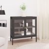 Sideboard Charcoal Powder-coated steel Medium Sideboard
