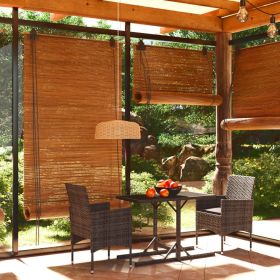 Dining Set Grey Poly rattan Medium Ergonomic Garden Dining Set