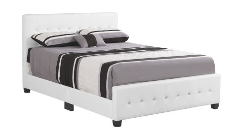 Glory Furniture Diamond G2587-QB-UP Queen Bed , WHITE